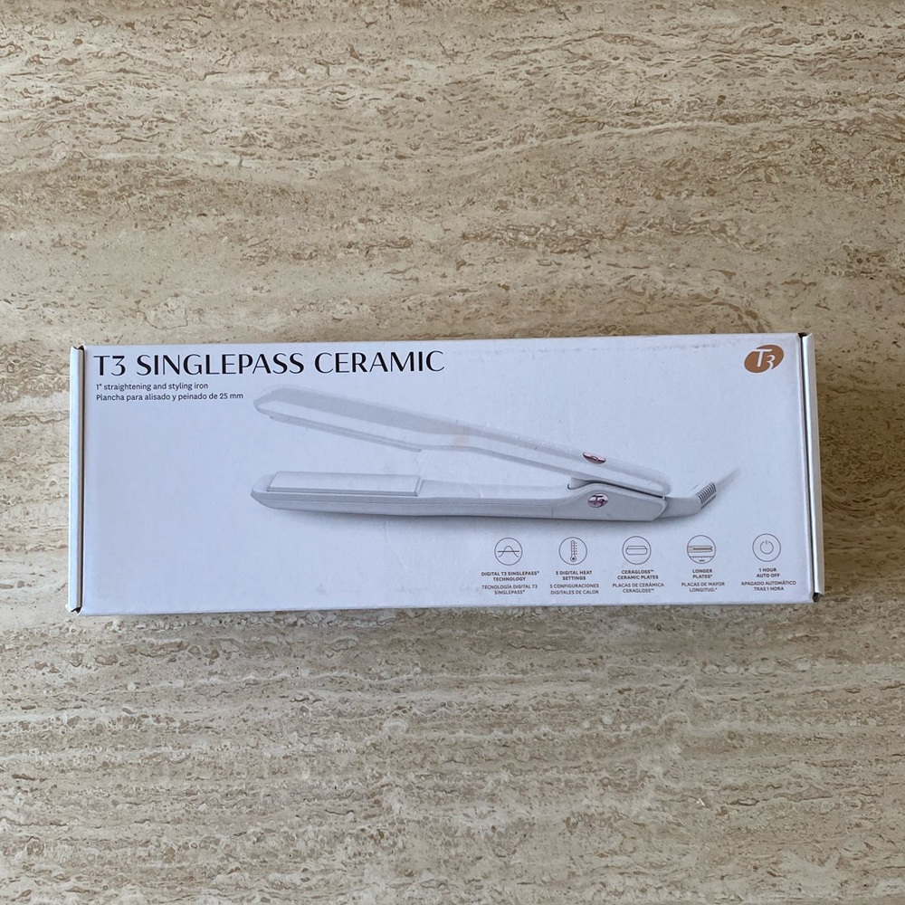 T3 Singlepass Ceramic Straightening & Styling Iron